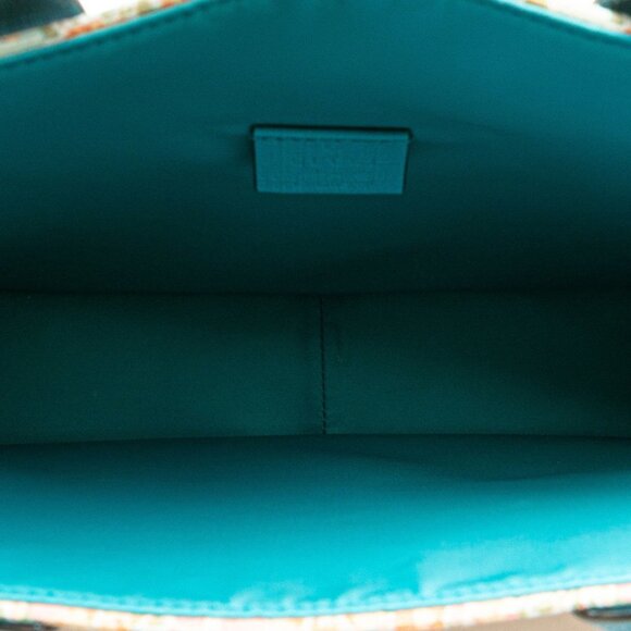 GUCCI Blue Leather Tote Bag - Picture 6 of 12